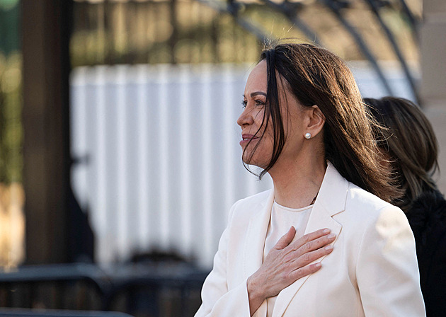 Trump jednal s Machadovou. Předala mu svou medaili spojenou s Nobelovou cenou