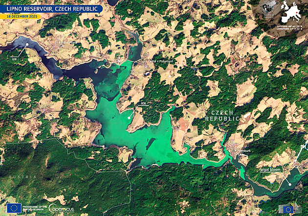 V Lipně je teď tolik sinic, jako mají přes léto rybníky. Značí to závažnější problémy