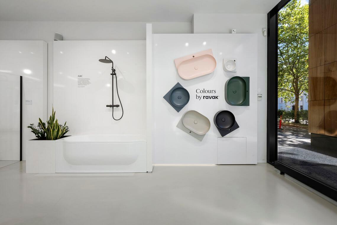 galerie: Ravak showroom Praha