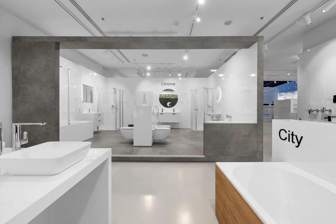 galerie: Ravak showroom Praha