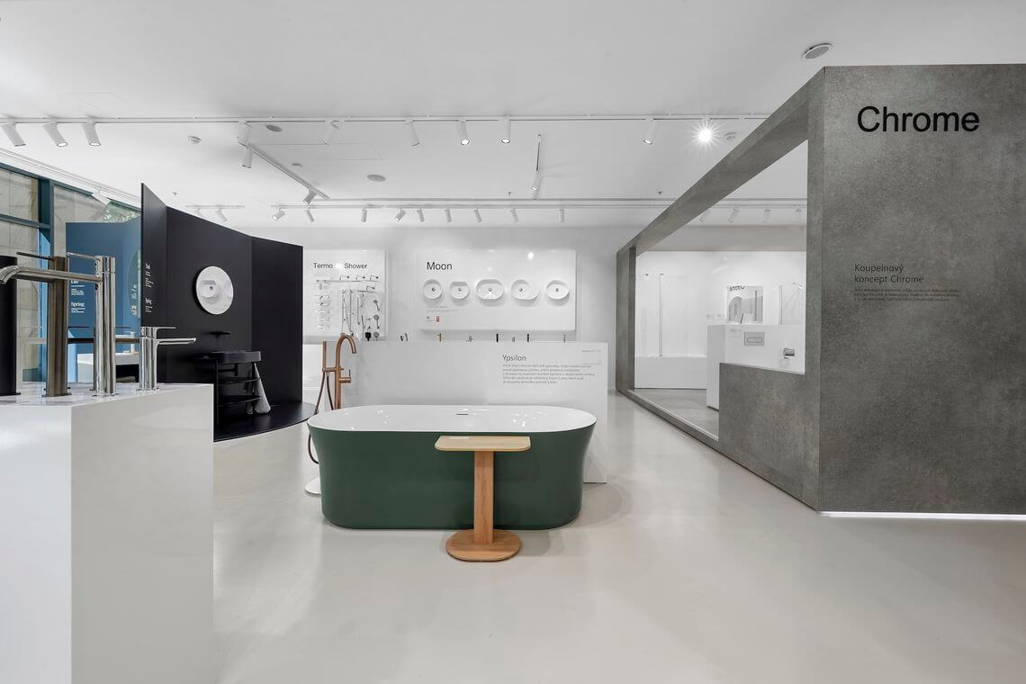 galerie: Ravak showroom Praha