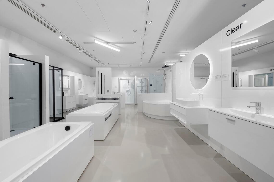 galerie: Ravak showroom Praha